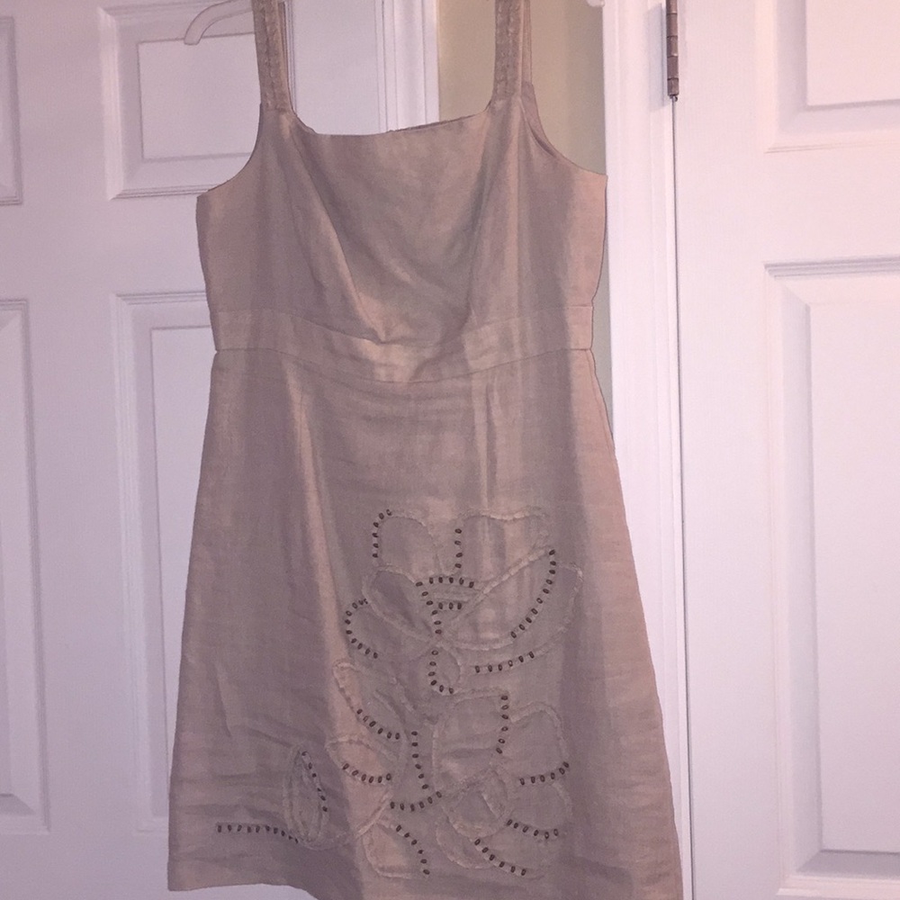 Khaki colored dress